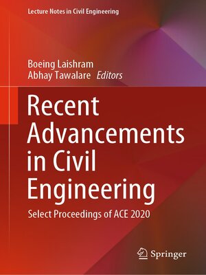 cover image of Recent Advancements in Civil Engineering